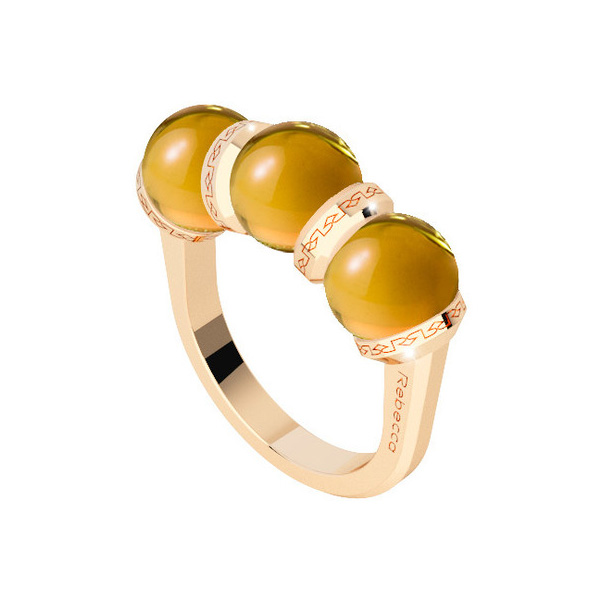 Anello in Bronzo e Pietre