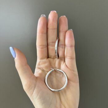 Cerchi oro bianco 18 kt