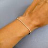 Bracciale Tennis Oro Giallo